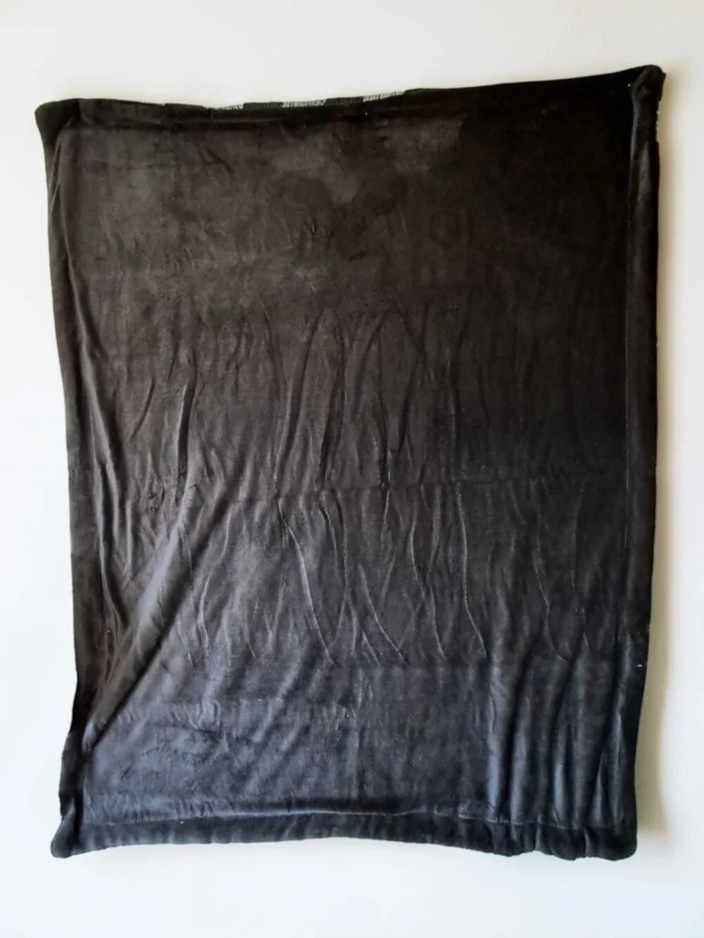 Northeast Outfitters Sherpa Blanket 50x60 Black White Buffalo Plaid Fleece NWT